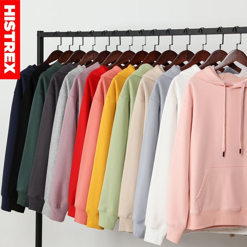 Hoodie Men High Quality Cotton Thick Hoodies Basic Soild Winter Autumn Flannel Fleece Pullover Warm Pocket Jacket Hooded Man 201020