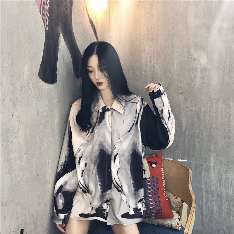 women's jackets harajuku graphic shirt for woman early autumn summer punk stylish 5xtg, Black;brown
women's jackets harajuku graphic shirt for woman early autumn summer punk stylish 5xtg, Black;brown