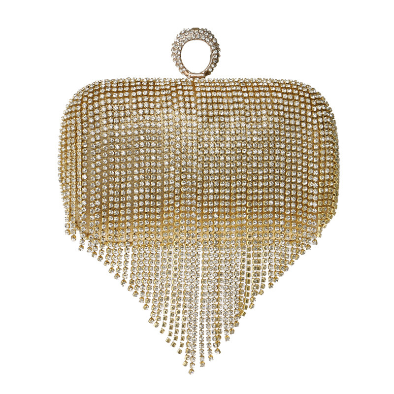 Customizable Dinner Bag Diamond Tassel Handmade Rhintone Evening Msenger Clutch High quality Lady Party Handbags
Customizable Dinner Bag Diamond Tassel Handmade Rhintone Evening Msenger Clutch High quality Lady Party Handbags