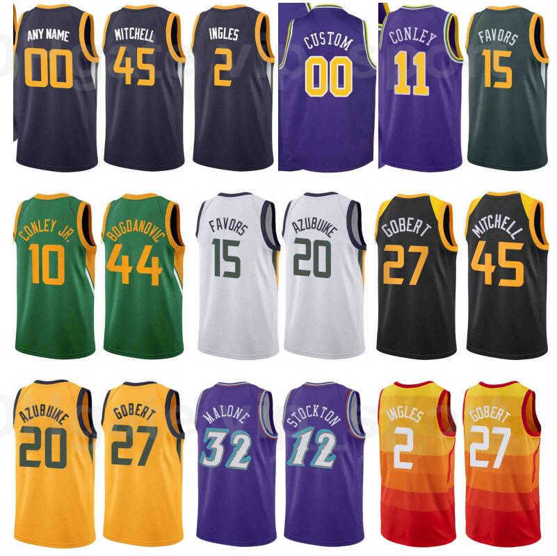 Print Basketball City Earned Edition Bojan Bogdanovic Jersey 44 Clarkson 00 Rudy Gobert 27 Donovan Mitchell 45 Mike Conley 10 Custom Name, Yellow
Print Basketball City Earned Edition Bojan Bogdanovic Jersey 44 Clarkson 00 Rudy Gobert 27 Donovan Mitchell 45 Mike Conley 10 Custom Name, Yellow