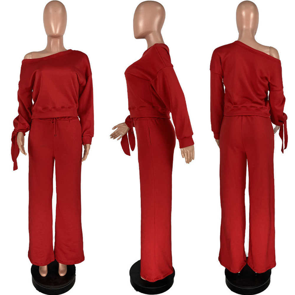 Autumn Winter Casual Tracksuit Women Lounge Wear Two Piece Set Top and Pants Sweat Suits Streetwear Jogging Femme Chandal Mujer Y0625