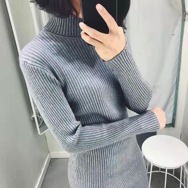 Autumn New Womens Sexy Mini Dress Fashion Turtleneck Pullover Tight Wrap Skirt Thick Warm Knitted Bodycon Vestidos Female, Black;gray
Autumn New Womens Sexy Mini Dress Fashion Turtleneck Pullover Tight Wrap Skirt Thick Warm Knitted Bodycon Vestidos Female, Black;gray