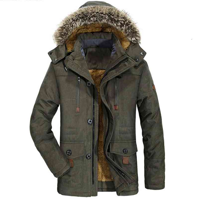 Men's Down & Parkas Men Parka Winter Coat Thick Warm Fur Collar Hooded Jackets Overcoat Cotton Padded Coats Male Outwear Plus Size 4XL Clothes o1Us# SX1Y, 1# shoe box
Men's Down & Parkas Men Parka Winter Coat Thick Warm Fur Collar Hooded Jackets Overcoat Cotton Padded Coats Male Outwear Plus Size 4XL Clothes o1Us# SX1Y, 1# shoe box