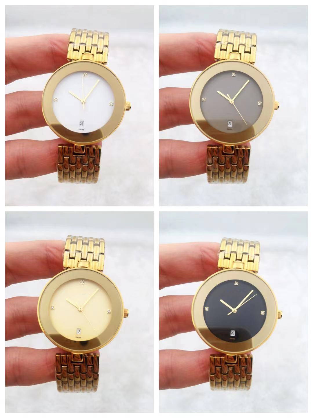 New Fashion woman watch quartz movement dress watches Female wristwatch 38mm Stainless steel Band RA18, Box 
New Fashion woman watch quartz movement dress watches Female wristwatch 38mm Stainless steel Band RA18, Box