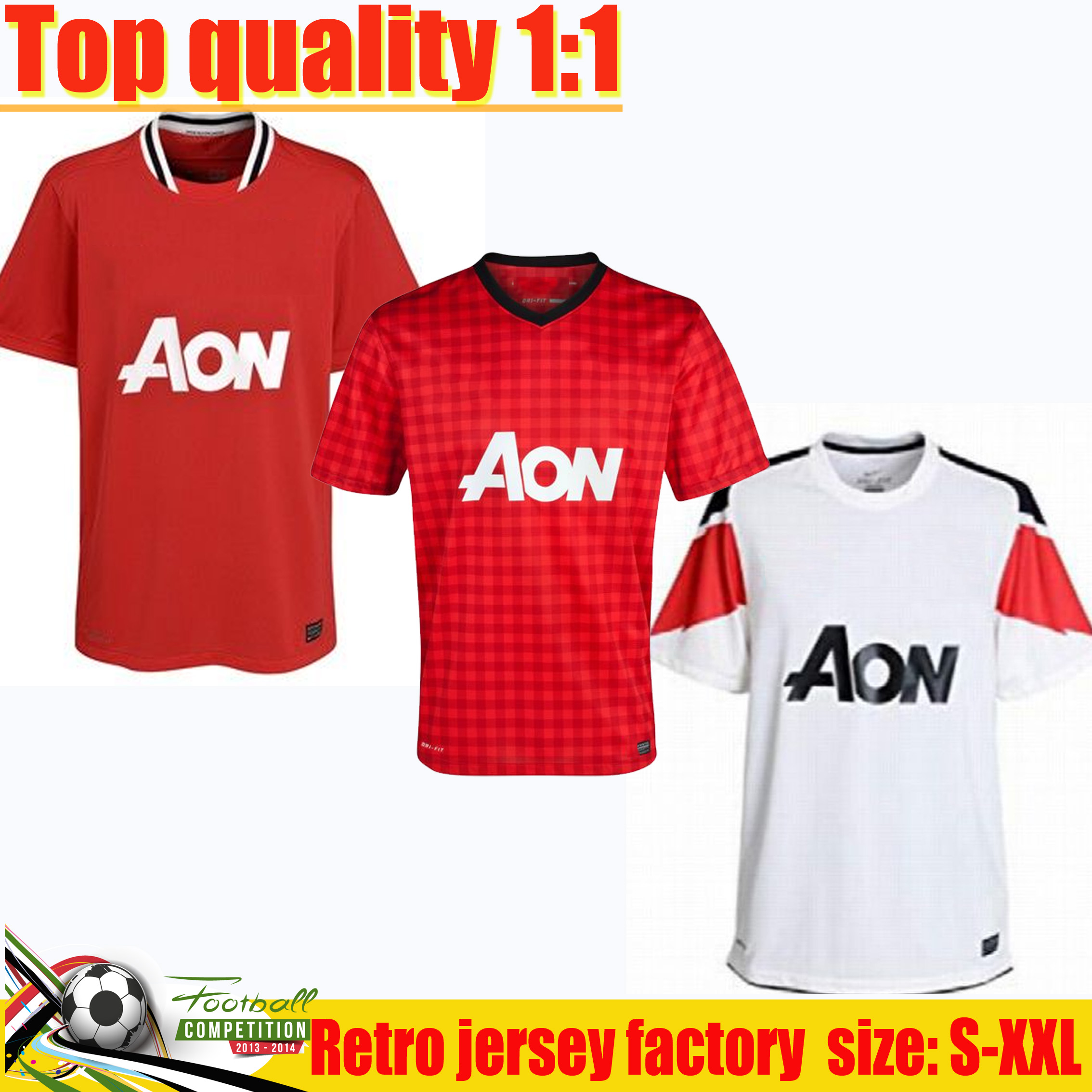 RETRO 2011 2012 classic Vintage soccer jersey 11 12 13 UTD CHICHARITO MAN BERBATOV NANI POGBA ANDERSON RONALDO ROONEY Giggs Ferdinand footba, Black;yellow
RETRO 2011 2012 classic Vintage soccer jersey 11 12 13 UTD CHICHARITO MAN BERBATOV NANI POGBA ANDERSON RONALDO ROONEY Giggs Ferdinand footba, Black;yellow
