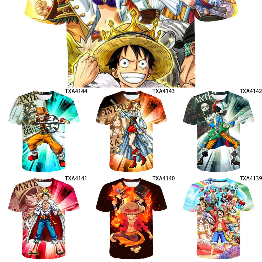 2020 New One Piece Luffy 3D T shirt Men Women Children Casual Streetwear Boy Girl Kids Printed T-shirt Anime summer Tops Tees L0223, White;black
2020 New One Piece Luffy 3D T shirt Men Women Children Casual Streetwear Boy Girl Kids Printed T-shirt Anime summer Tops Tees L0223, White;black
