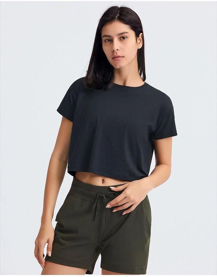 L yoga cates tee women yoga sports tank short sleeve gym fitness tops sexy underwear lady tops yogaworld, Shuangqinse
L yoga cates tee women yoga sports tank short sleeve gym fitness tops sexy underwear lady tops yogaworld, Shuangqinse