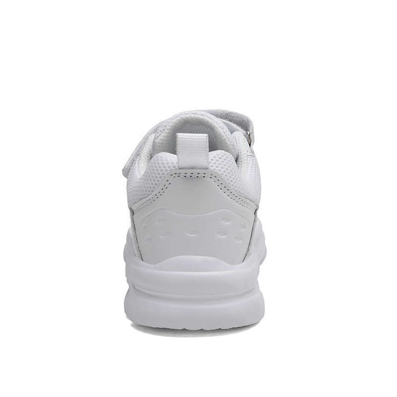 Kids Running Shoes Boys Rubber Sole Boys Walking Shoe Children Comfortable School Boy Sneakers Black Leather Sport Kid Shoes Y0809