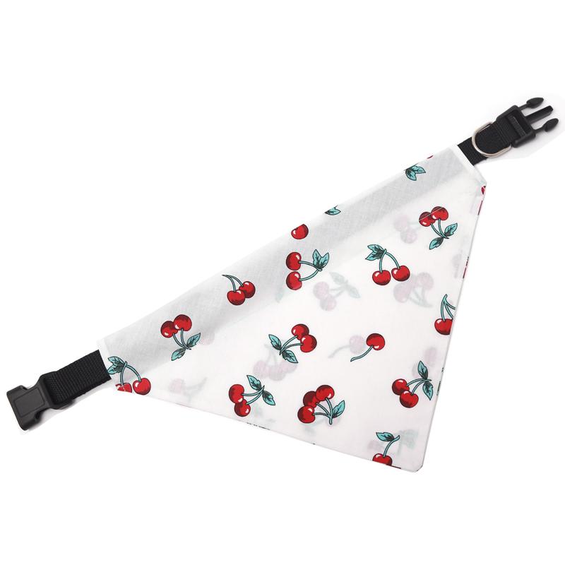 Dog Apparel Cherry Print S-XL Adjustable Bandana Collars Puppy Cat Scarf Bib Neckerchief Pet Accessories For Small Medium Large Dogs
Dog Apparel Cherry Print S-XL Adjustable Bandana Collars Puppy Cat Scarf Bib Neckerchief Pet Accessories For Small Medium Large Dogs