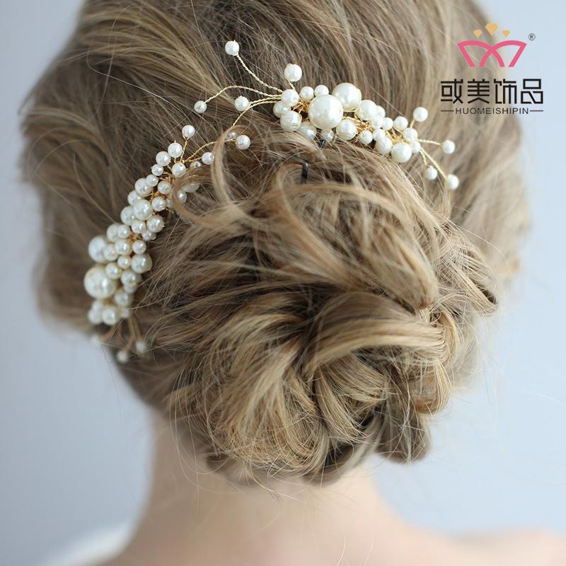 Hair Clips & Barrettes S8206 NPASON Bride Headwear Pure Manual Comb Suit Pearl Insert Ornaments, Golden;silver
Hair Clips & Barrettes S8206 NPASON Bride Headwear Pure Manual Comb Suit Pearl Insert Ornaments, Golden;silver