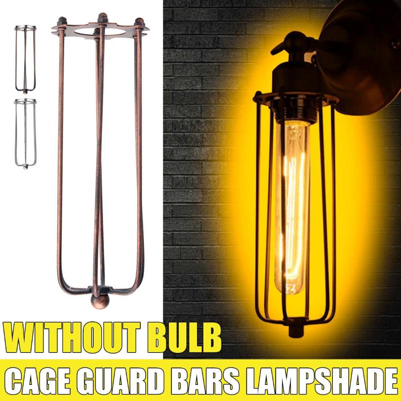 Lamp Covers & Shades Retro Vintage Pendant Chandelier Light Bulb Guard Wire Cage Bars Cafe Industrial Ceiling Hanging Fittin
Lamp Covers & Shades Retro Vintage Pendant Chandelier Light Bulb Guard Wire Cage Bars Cafe Industrial Ceiling Hanging Fittin