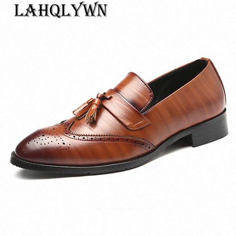 Tassel Leather Shoes Men Buisness Flats Glossy Dress Male Footwear Work Office Oxford Shoes For Men H208 I8st#, Black
Tassel Leather Shoes Men Buisness Flats Glossy Dress Male Footwear Work Office Oxford Shoes For Men H208 I8st#, Black