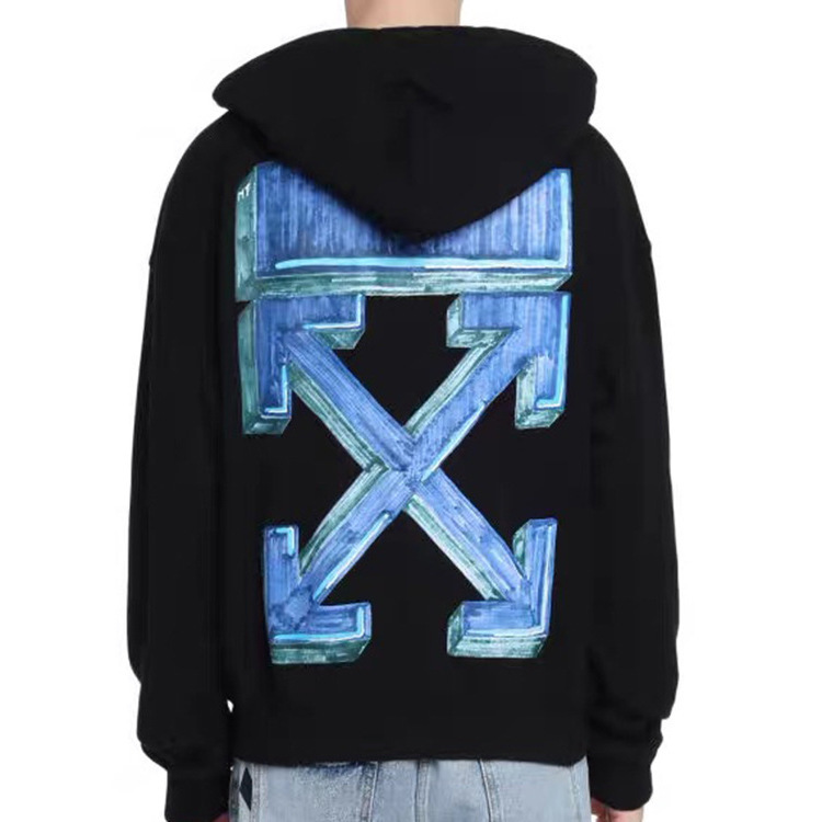Off Style White Blue Crayon Printed Sweater Hooded Men's and Women's Hip Hop Loose Fashion Casual Couple Coat, Black
Off Style White Blue Crayon Printed Sweater Hooded Men's and Women's Hip Hop Loose Fashion Casual Couple Coat, Black