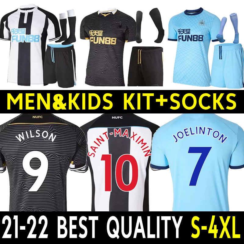 Newcastl e Soccer Jersey United 21 22 new castle SHELVEY WILSON 2021 2022 camisetas JOELINTON FRASER Football Shirt ALMIRON RITCHIE LEWIS LASCELLES kids full set, Away
Newcastl e Soccer Jersey United 21 22 new castle SHELVEY WILSON 2021 2022 camisetas JOELINTON FRASER Football Shirt ALMIRON RITCHIE LEWIS LASCELLES kids full set, Away