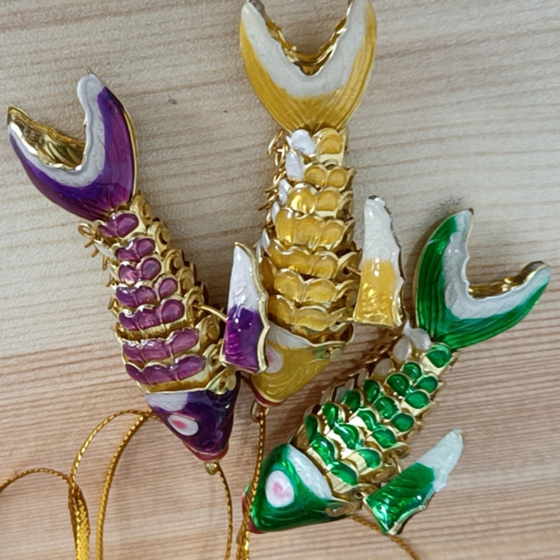 5.5cm 8.5cm Enamel Swing Cute Fish Keychain Animal Koi Fish Charms Pendants Cloisonne Carp Key Chains for Women Men Return Gifts with box
5.5cm 8.5cm Enamel Swing Cute Fish Keychain Animal Koi Fish Charms Pendants Cloisonne Carp Key Chains for Women Men Return Gifts with box