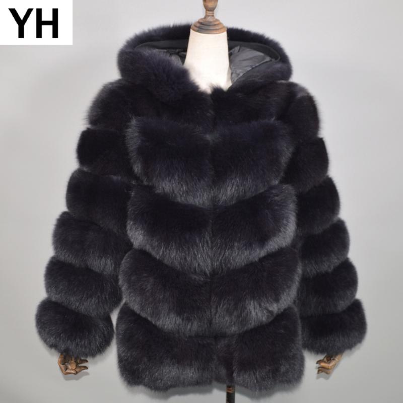 Women's Fur & Faux Luxurious Winter Thick Warm Hooded Real Genuine Coat Lady Natural Jacket Hood Hat Overcoat, Black
Women's Fur & Faux Luxurious Winter Thick Warm Hooded Real Genuine Coat Lady Natural Jacket Hood Hat Overcoat, Black