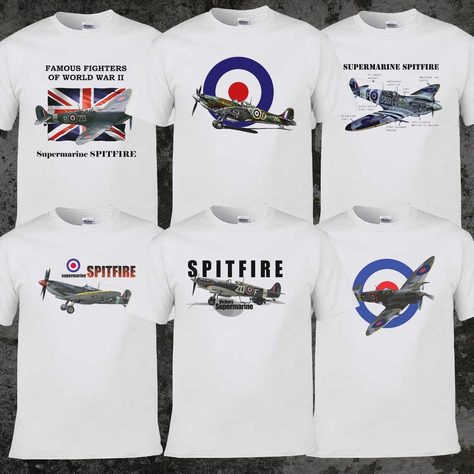 cotton fashion famous fighters mens supermarine spitfire simple casual style tee harajuku, White;black
cotton fashion famous fighters mens supermarine spitfire simple casual style tee harajuku, White;black