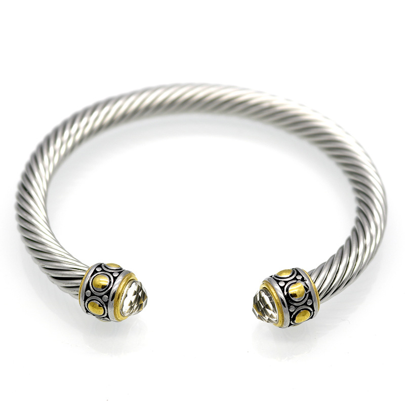 2021 european and american bracelets steel wire braided hemp rope open bracelet stainless steel bracelet jewelry men bracelet bangle, Black
2021 european and american bracelets steel wire braided hemp rope open bracelet stainless steel bracelet jewelry men bracelet bangle, Black