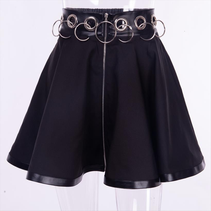 gothic summer hoop women skirt hollow out black metal ring female a line mini club wear
gothic summer hoop women skirt hollow out black metal ring female a line mini club wear