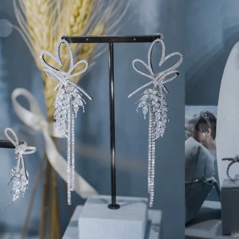 Dangle & Chandelier HEF jewelry original factory love wheat Tassel Earrings female light luxury long earrings silver
Dangle & Chandelier HEF jewelry original factory love wheat Tassel Earrings female light luxury long earrings silver