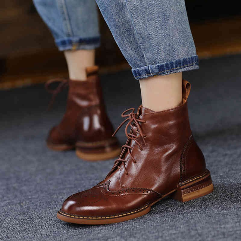 boots preppy genuine stylish retro-leather wholesale mid-heels lace to winter leisure romance modern women's ankle boots lam6, Black
boots preppy genuine stylish retro-leather wholesale mid-heels lace to winter leisure romance modern women's ankle boots lam6, Black