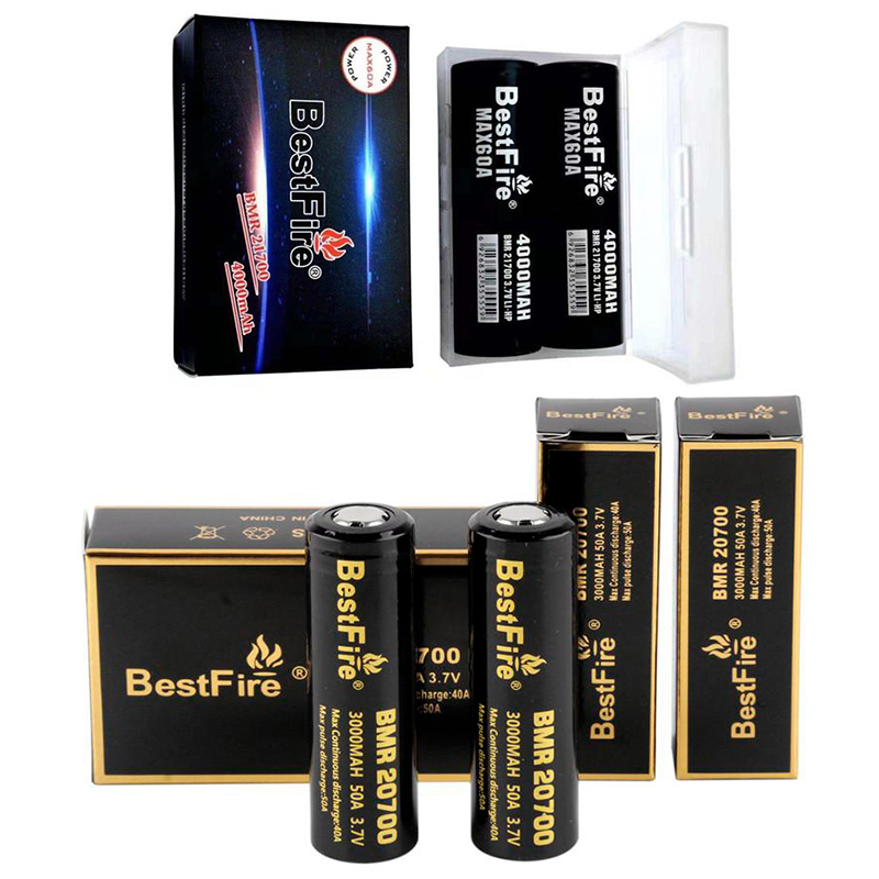 Original BestFire BMR IMR 21700 4000mAh 60A 20700 3000mAh 50A Battery Rechargeable Lithium Batteries In Stock 100% Authentic
Original BestFire BMR IMR 21700 4000mAh 60A 20700 3000mAh 50A Battery Rechargeable Lithium Batteries In Stock 100% Authentic