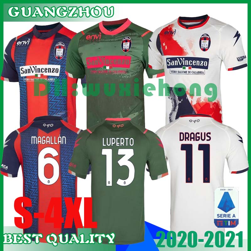 2020 2021 FC Crotone Soccer Jerseys BENALI DRAGUS LUPERTO DJIDJI MAGALLAN PETRICCIONE EDUARDO Custom 20 21 Home Away Third Football Shirts, Black
2020 2021 FC Crotone Soccer Jerseys BENALI DRAGUS LUPERTO DJIDJI MAGALLAN PETRICCIONE EDUARDO Custom 20 21 Home Away Third Football Shirts, Black