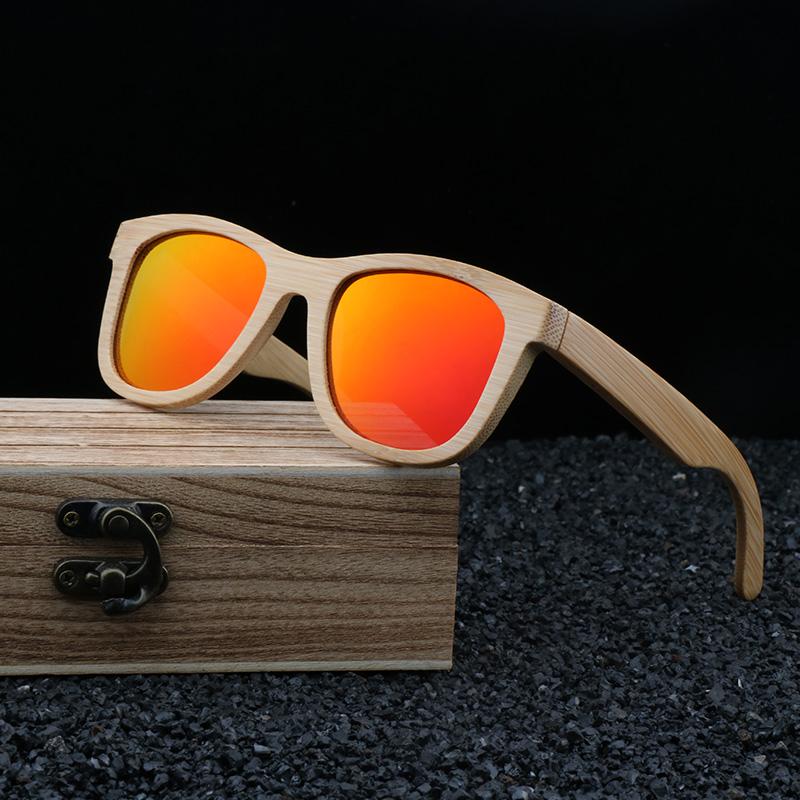 Sunglasses Natural Bamboo Wood Orange Lens Custom UV 400 Women Men Polarized Handmade Fashionable Gafas De Sol
Sunglasses Natural Bamboo Wood Orange Lens Custom UV 400 Women Men Polarized Handmade Fashionable Gafas De Sol