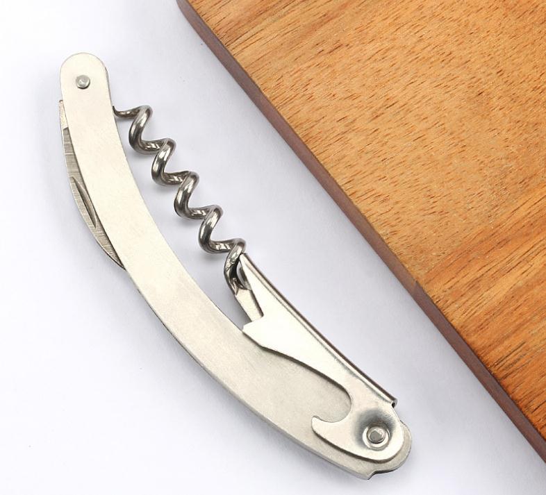 200pcs Personalized Wedding Favor Souvenir Custom Corkscrew Wine Opener Beer Bottle Opener Free Engraving Party Gift Wholesale