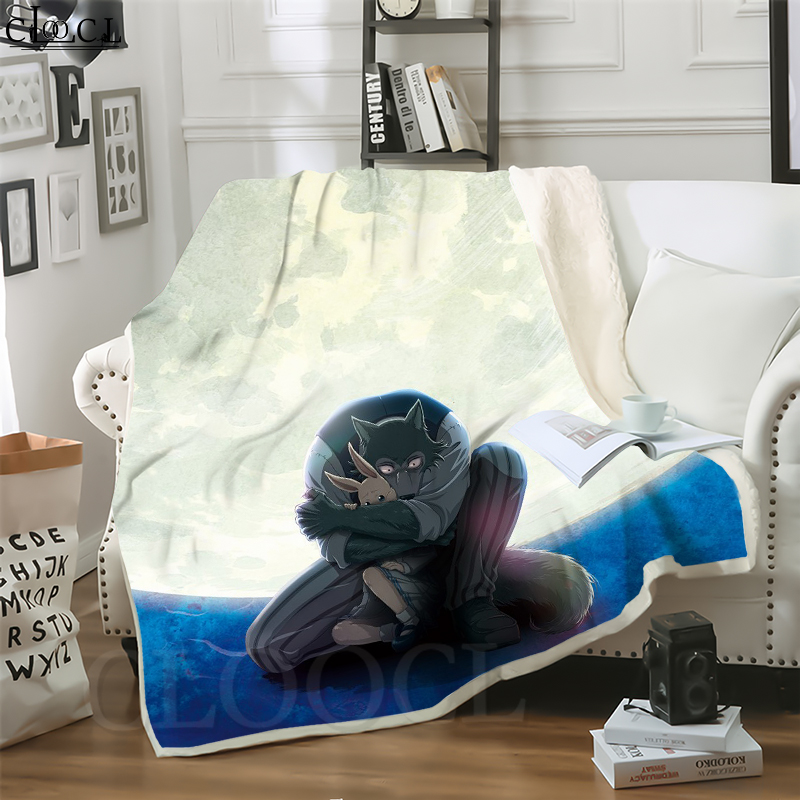 CLOOCL Hot Anime BEASTARS 3D Print Harajuku Air Conditioning Blanket Sofa Teens Bedding Throw Blankets Plush Quilt
CLOOCL Hot Anime BEASTARS 3D Print Harajuku Air Conditioning Blanket Sofa Teens Bedding Throw Blankets Plush Quilt