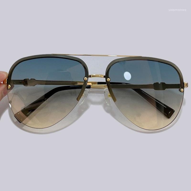 Pilot Retro Rimless Women Men Luxury Vintage Brand Sun Glasses Outdoor Driving For Gafas De Sol Para Hombres Y Mujeres Sunglasses
Pilot Retro Rimless Women Men Luxury Vintage Brand Sun Glasses Outdoor Driving For Gafas De Sol Para Hombres Y Mujeres Sunglasses