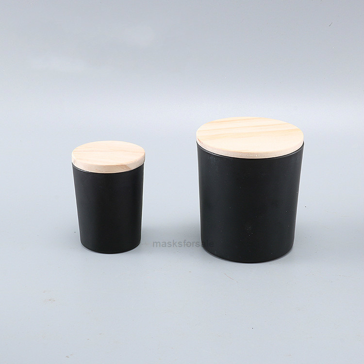 50ml 160ml 200ml Matte black clear frosted wholesale transparent glass empty cup with wooden lid DIY candle contaXHW37W
50ml 160ml 200ml Matte black clear frosted wholesale transparent glass empty cup with wooden lid DIY candle contaXHW37W