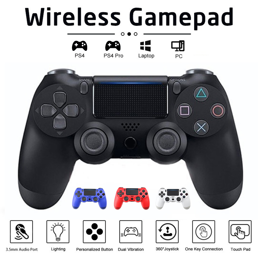 Wireless Gamepad Bluetooth Wireless gamepad for ps4 controller Dual Vibration Gyroscope PC Video Games Joypad mando ps4 controle 210317
Wireless Gamepad Bluetooth Wireless gamepad for ps4 controller Dual Vibration Gyroscope PC Video Games Joypad mando ps4 controle 210317