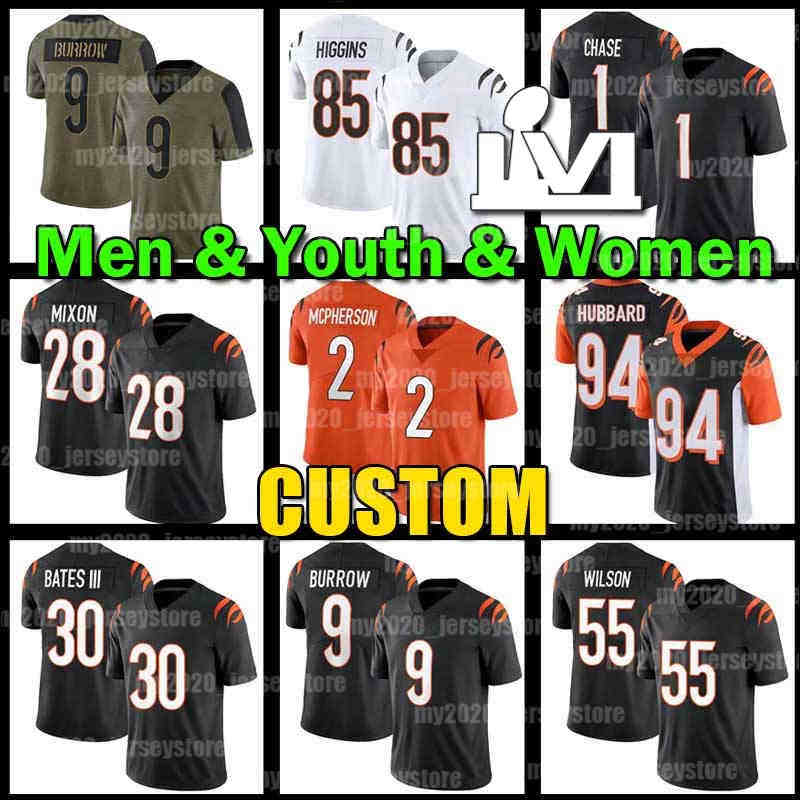 9 Joe Burrow Jersey Mixon Evan McPherson Shiesty CincinnatiBengalsJaMarr 1 Chase Football Tee Higgins Sam Hubbard Tyler Boyd Jessie Bates III Boomer Esiason, Men new jersey
9 Joe Burrow Jersey Mixon Evan McPherson Shiesty CincinnatiBengalsJaMarr 1 Chase Football Tee Higgins Sam Hubbard Tyler Boyd Jessie Bates III Boomer Esiason, Men new jersey