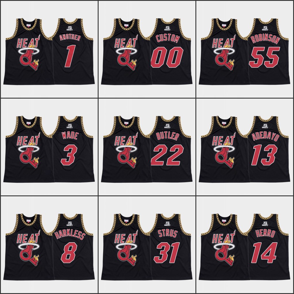 MiamiHeatMen Avery Bradley Bam Adebayo Duncan Robinson Tyler Herro Jimmy Butler ' Another ' Custom Limited Edition BR Remix DJ Khaled Black Jersey
MiamiHeatMen Avery Bradley Bam Adebayo Duncan Robinson Tyler Herro Jimmy Butler ' Another ' Custom Limited Edition BR Remix DJ Khaled Black Jersey