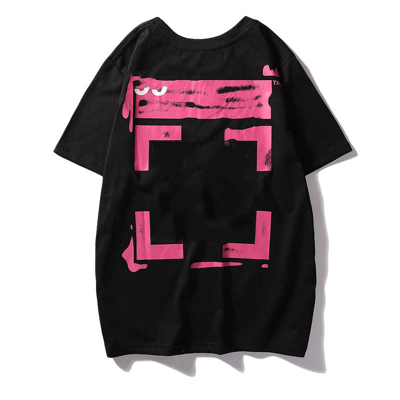 Fashion High Quality Cotton Short Sleeves Couples T Shirt Mens Top Tee T-shirt Casual Women Tee Shirt X Printing Summer Tops