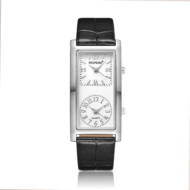 Wristwatches Ladies Casual Watch 2 Dial Time Zone Womens Fashion Elegant Wristwatch Quartz Clock 2021 Leather Strap Relogio Feminino, Black dial
Wristwatches Ladies Casual Watch 2 Dial Time Zone Womens Fashion Elegant Wristwatch Quartz Clock 2021 Leather Strap Relogio Feminino, Black dial