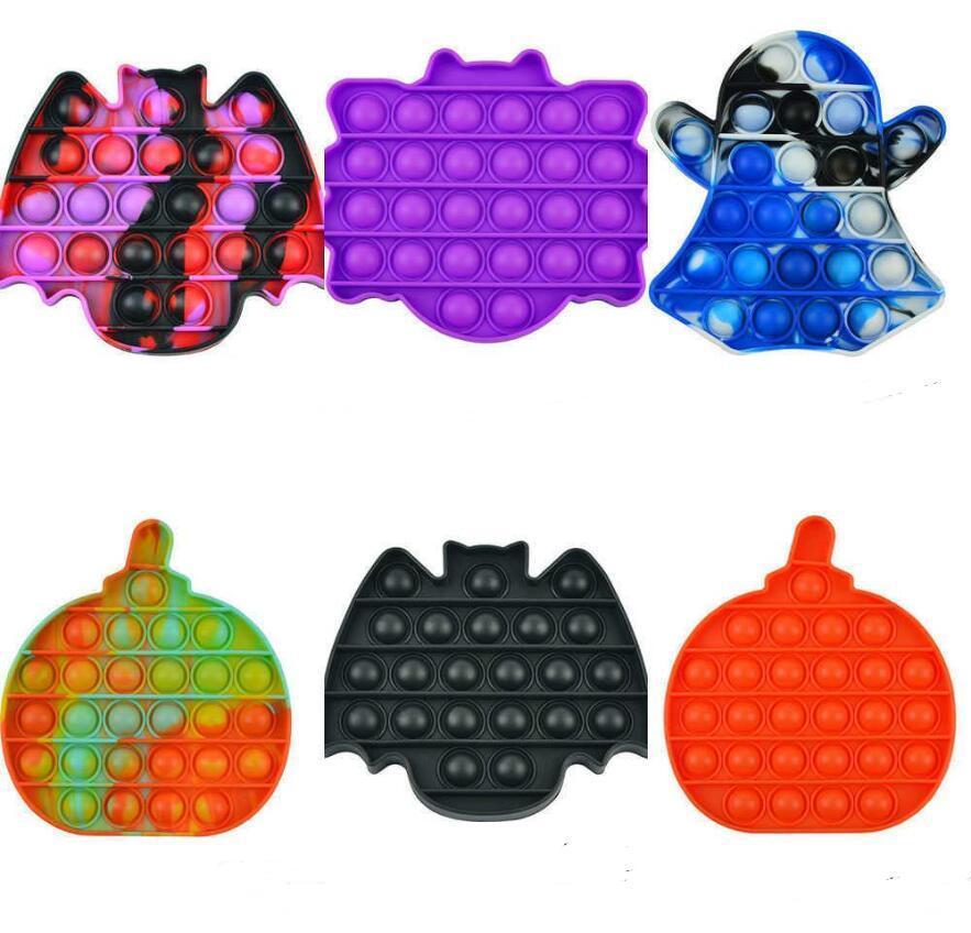 Halloween kids Baby Decompression Toy Ghost Pumpkin Fidget Toys Bubble Puzzle Board Finger Anxiety Stress Reliever
Halloween kids Baby Decompression Toy Ghost Pumpkin Fidget Toys Bubble Puzzle Board Finger Anxiety Stress Reliever
