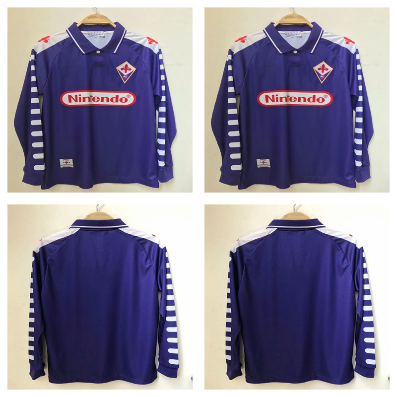 Retro classic 1998 1999 Fiorentina FLORENCE BATISTUTA long sleeve soccer jerseys Retro football full shirt -2XL
Retro classic 1998 1999 Fiorentina FLORENCE BATISTUTA long sleeve soccer jerseys Retro football full shirt -2XL