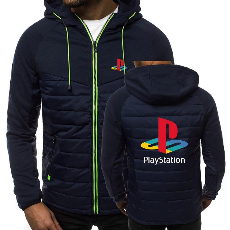 Men' Hoodies & Sweatshirts 2021 PlayStation Logo Fashion Hoody Spliced Printed Casual Coat Hooded High Street Clothes Man Jacket Harajuku
Men' Hoodies & Sweatshirts 2021 PlayStation Logo Fashion Hoody Spliced Printed Casual Coat Hooded High Street Clothes Man Jacket Harajuku