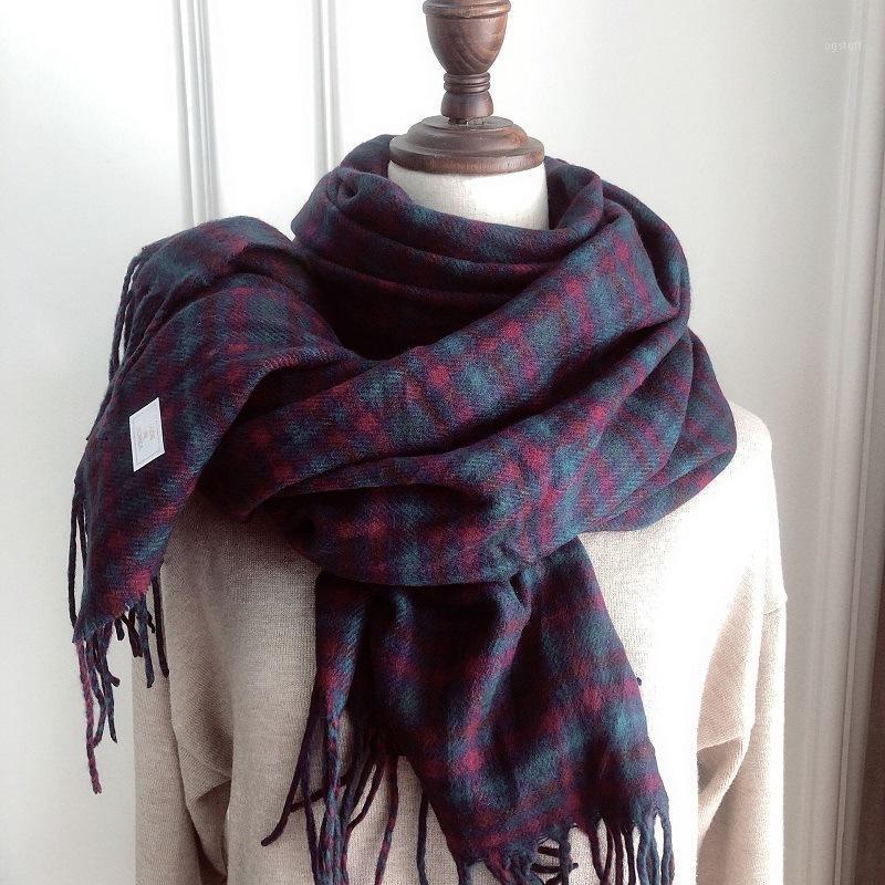 Scarves Royalmaybe Scarf Lady Thick Velvet Plaid Tassel Shawl Winter Warm Factory Wholesale Head Headwraps For Women, Blue;gray
Scarves Royalmaybe Scarf Lady Thick Velvet Plaid Tassel Shawl Winter Warm Factory Wholesale Head Headwraps For Women, Blue;gray