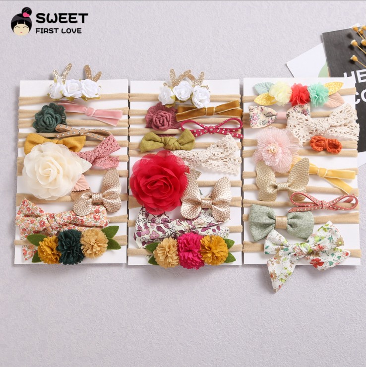 baby girls flower Hair Accessories cute kids bowknot 3D flowers head ornament paper card girl headdress children elastic hairs ring 10pcs sets D003, Mix colors random
baby girls flower Hair Accessories cute kids bowknot 3D flowers head ornament paper card girl headdress children elastic hairs ring 10pcs sets D003, Mix colors random
