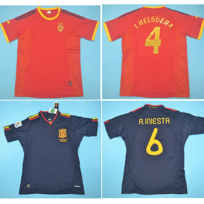 Thai 2002 Spain Retro Jerseys VINTAGE CLASSIC A.INIESTA TORRES Soccer Jersey 2010 RAUL Football Shirt DAVID VILLA camisa de futebol, Spain2010away(long)
Thai 2002 Spain Retro Jerseys VINTAGE CLASSIC A.INIESTA TORRES Soccer Jersey 2010 RAUL Football Shirt DAVID VILLA camisa de futebol, Spain2010away(long)