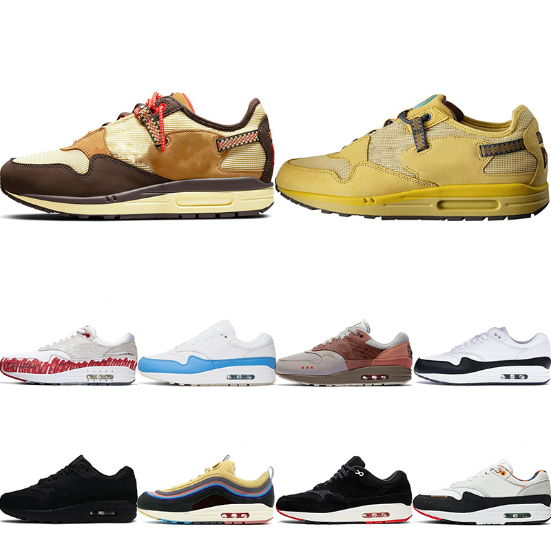 Travis Scotts Maxs 1 1s Casual Shoes Mens Womens Baroque Brown Wheat Bacon Bred UNC University Blue Sean Wotherspoon aIR Sports Sneakers Trainers Outdoor 2021, Brown leather
Travis Scotts Maxs 1 1s Casual Shoes Mens Womens Baroque Brown Wheat Bacon Bred UNC University Blue Sean Wotherspoon aIR Sports Sneakers Trainers Outdoor 2021, Brown leather