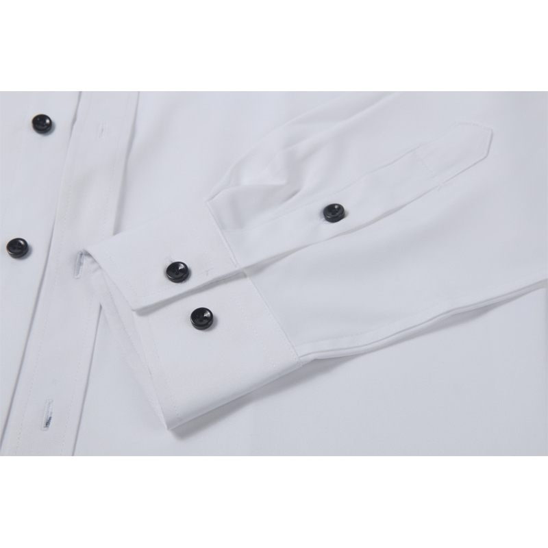 Men's Bamboo Fiber Dress Shirts Slim Fit Long Sleeve Shirt Casual Button Down Elastic Formal Shirts for Business Man 210706