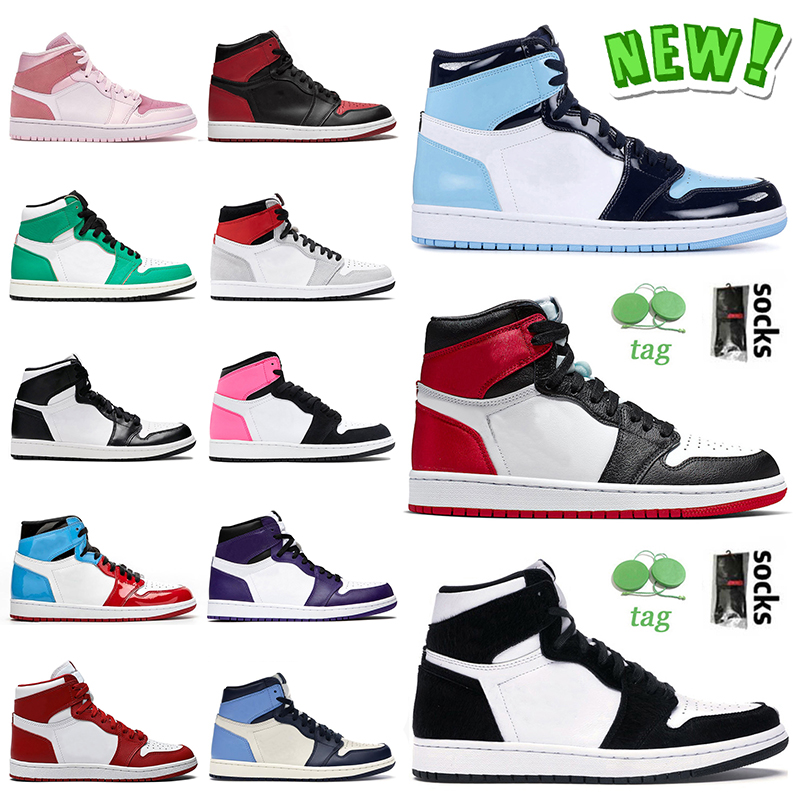 Hot Selling Jumpman 1 1s Basketball Shoes UNC Satin Black Toe Twist Mid Digital Pink Bred Patent Lucky Green Obsidian Court Purple Mens Women Sneakers Trainers Size 12, A6 high og valentines day 36-40
Hot Selling Jumpman 1 1s Basketball Shoes UNC Satin Black Toe Twist Mid Digital Pink Bred Patent Lucky Green Obsidian Court Purple Mens Women Sneakers Trainers Size 12, A6 high og valentines day 36-40