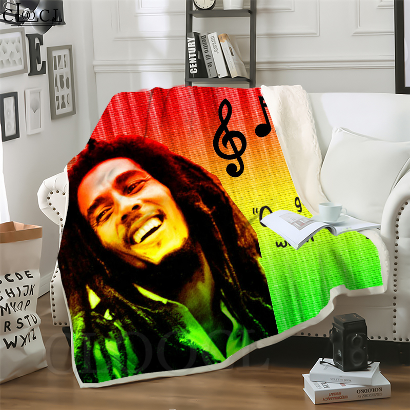 CLOOCL Reggae Singer Bob Marley 3D Print Hip-hop Style Air Conditioning Blanket Sofa Teens Bedding Throw Blanket Plush Quilt
CLOOCL Reggae Singer Bob Marley 3D Print Hip-hop Style Air Conditioning Blanket Sofa Teens Bedding Throw Blanket Plush Quilt