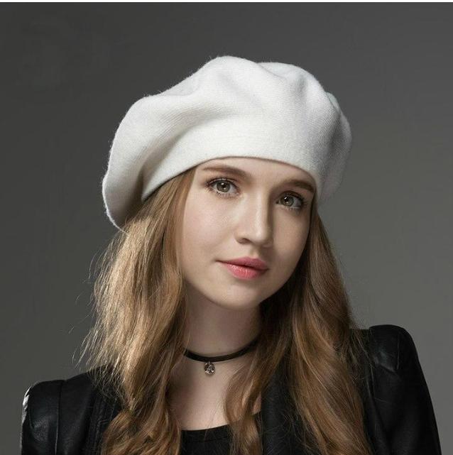 Berets Fashion Solid Color Wool Knitted With Rhinestones Brand Women's Hat Ladies French Artist Beanie Beret Cap, Darkred
Berets Fashion Solid Color Wool Knitted With Rhinestones Brand Women's Hat Ladies French Artist Beanie Beret Cap, Darkred