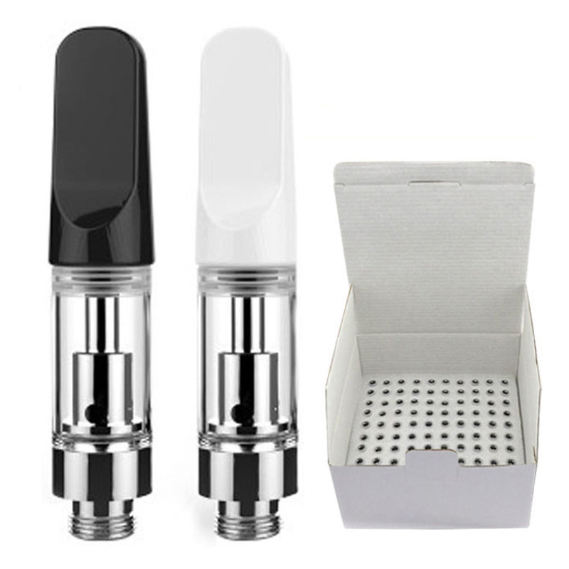 Ceramic Vape Carts TH205 Atomizers Glass Cartridges 0.5ml 0.8ml 1.0ml Capacity White Black Colors 510 Thread Clear Ceramics Coil Glasses Tank
Ceramic Vape Carts TH205 Atomizers Glass Cartridges 0.5ml 0.8ml 1.0ml Capacity White Black Colors 510 Thread Clear Ceramics Coil Glasses Tank