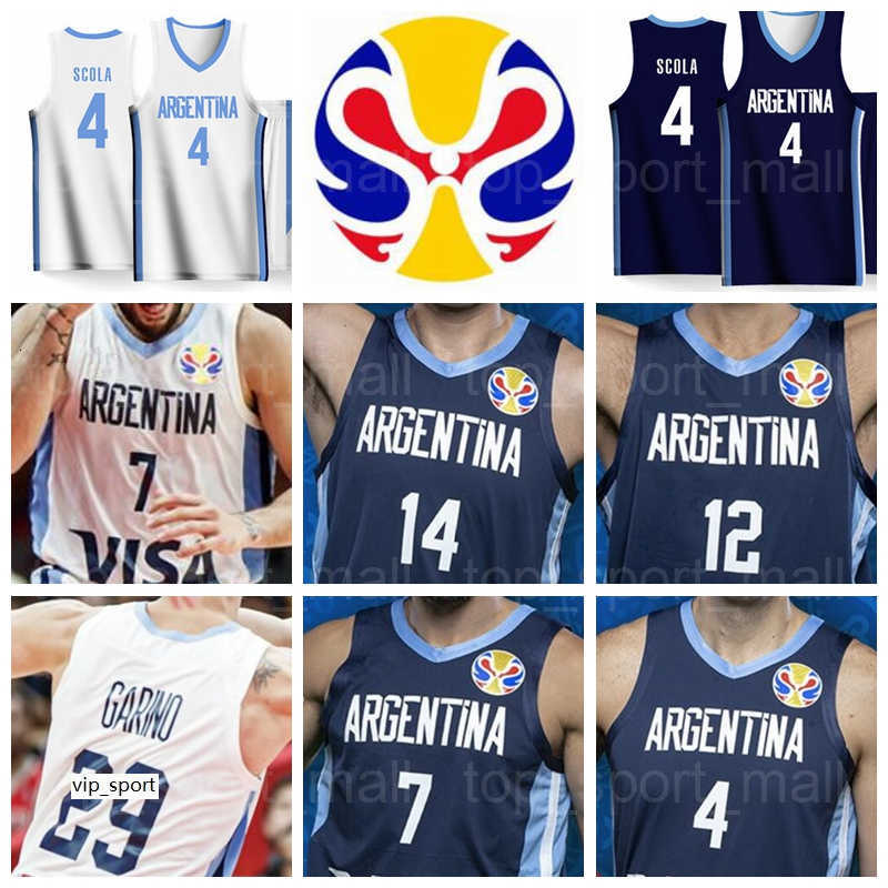 2019 World Cup Team Argentina Basketball Jerseys 4 Luis SCOLA 29 Patricio GARINO 7 Facundo CAMPAZZO 14 Gabriel DECK 8 Nicolas LAPROVITTOLA, White
2019 World Cup Team Argentina Basketball Jerseys 4 Luis SCOLA 29 Patricio GARINO 7 Facundo CAMPAZZO 14 Gabriel DECK 8 Nicolas LAPROVITTOLA, White